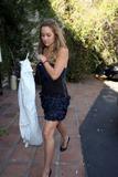 Lauren Conrad out shopping in a short