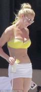 Katherine Heigl - wearing a bikini top at a beach in Mexico 04/08/13