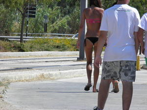 2 Young Bikini Greek Teens Teasing Boys In Athens Streets-i3elf53pja.jpg